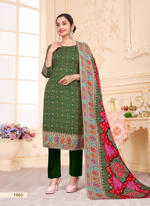 SAT Pashmina Shwal Suit Vol-18 – Dress Material